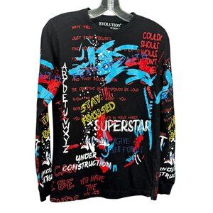 Evolution In Design Graphic Long Sleeve Shirt